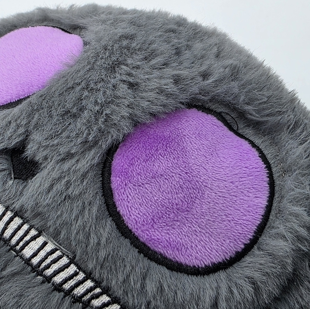 Gus Fink Gooli Plush Grey Skellbo Cat Monster - Picture 6 of 6